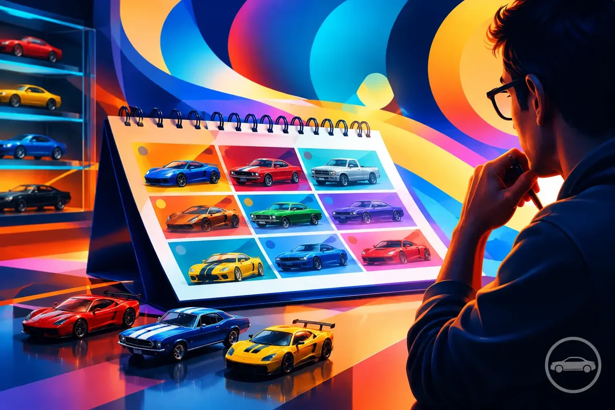 How Collectors Use a Diecast Release Calendar