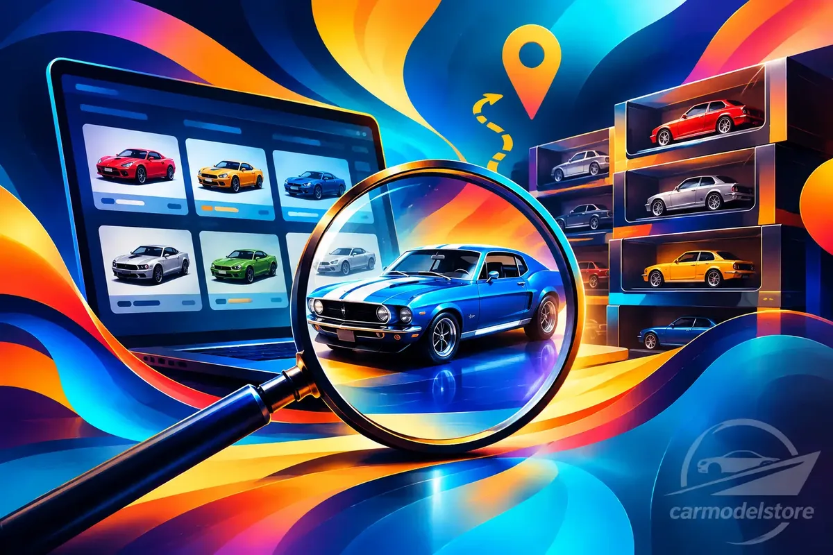 How to Track New Plastic Model Car Kits
