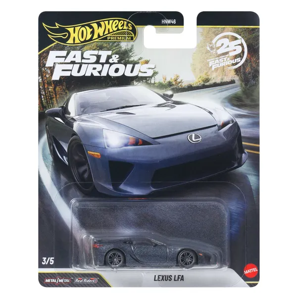 Hot Wheels Hot Wheels Premium Fast & Furious Lexus LFA 1:64 scale diecast model car