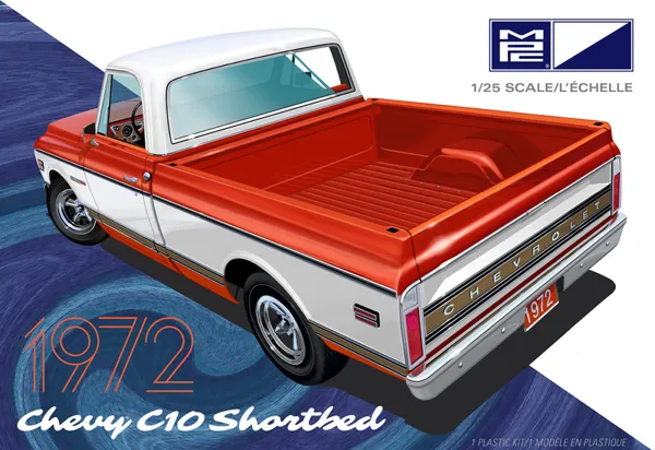 MPC 1972 Chevy Pickup Short Bed Model Kit (DUE OCTOBER 2026) 1:25 scale kit model car