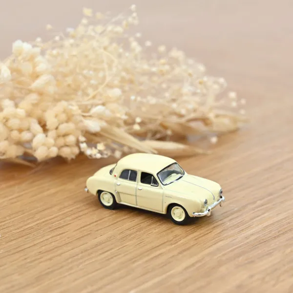 Norev Renault Dauphine 1956 Beige Tourterelle 1:87 scale diecast model car