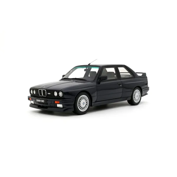 OttOmobile BMW (E30) M3 Europameister Macau Bleu Metallic 1988 (OT1216) 1:18 scale resin model car