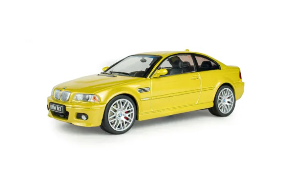Solido BMW M3 Coupe - Phoenix Yellow - 2000 1:43 scale diecast model car