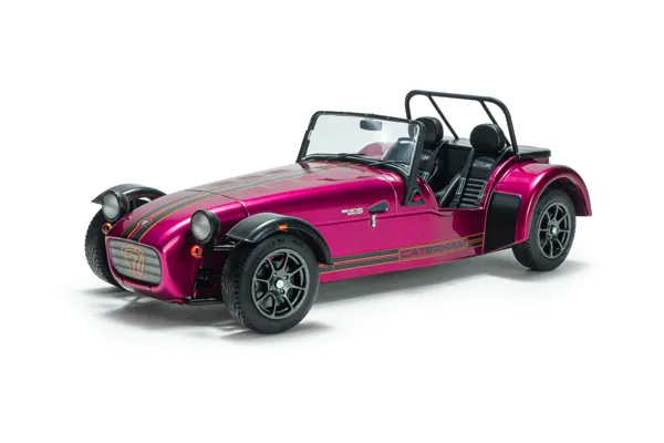Solido Caterham Seven 275 - PURPLE METALLIC - 2014 1:18 scale diecast model car