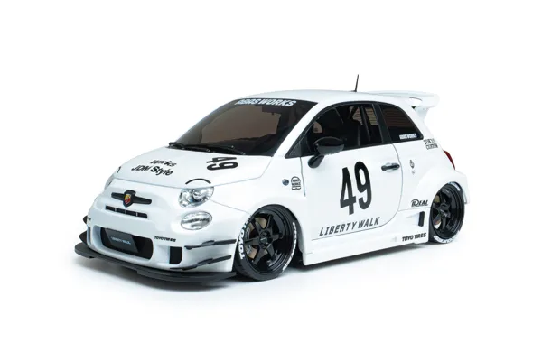 Solido Fiat 500 ABARTH LIBERTY WALK BODY KIT - 2025 1:18 scale diecast model car