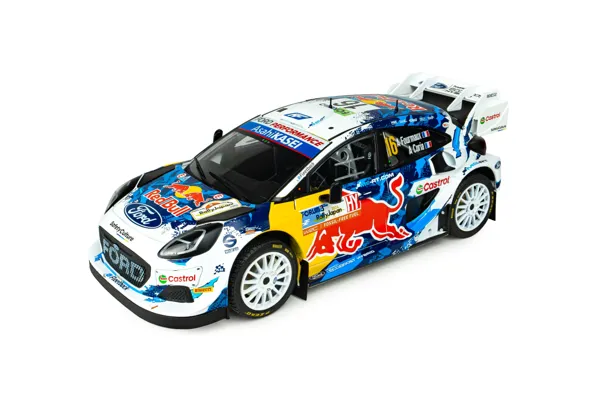 Solido Ford Puma Rally1 Hybrid - RALLY JAPAN - 2024 - #16 FOURMAUX/CORIA 1:18 scale diecast model car