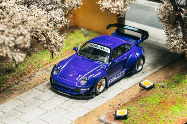 Tarmac Works RWB 993 Furusato with Tarmac Cards 1:64 scale diecast model car